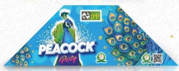 Mega Peacock — Ariel Fountain